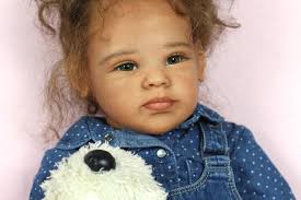 Kim Reborn Toddler Vinyl Doll Kit by Sigrid Bock 31"