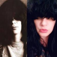 I'm officially Joey Ramone 🤦🏻‍♀️ Why did I cut my bangs? Why did you let  me cut my bangs? Growing them out is not favorable.