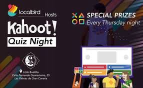 In kahoots quiz page, a. Kahoot Quiz Night 2021 Las Palmas Littlebuddha Shisha Club Las Palmas 22 April 2021
