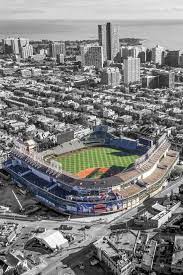 Chicago Cubs Stadium Wrigley Field Art Print Cubs Fan Gift Etsy Wrigley Field Art Chicago Cubs Posters Wrigley Field