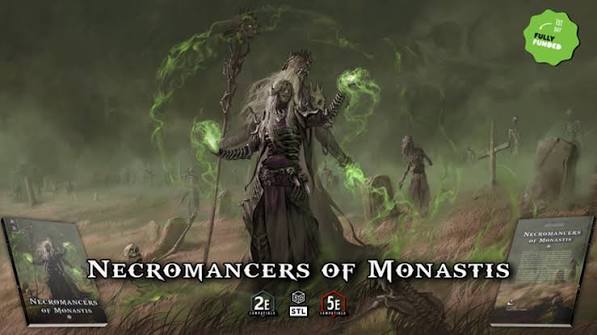 Necromancers of Monastis by Brave Alice » Necromancers of Monastis by Brave  Alice — Kickstarter