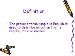 The simple present, present simple or present indefinite is one of the verb forms associated with the present tense in modern english. Present Tense Simple Definition The Present Tense Simple