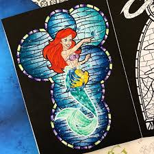 Mi Piace 256 Commenti 24 Mzelle Mademoizelle Lexie Su Instagram Hello Petit Monde Encore Un Dans Le Livre Des Vitraux Coloring Books Disney Color