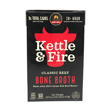 Beef Bone Broth 16 9 Oz Kettle Fire Whole Foods Market