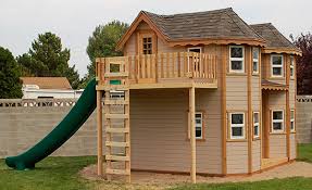 The list below collects 75 playhouse design plans that you can build yourself. Castle Playhouse Plans Woodmanor Playhouses
