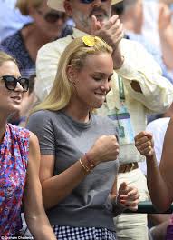 Instagram pictures with her (ex?) boyfriend stan wawrinka. Donna Vekic The Next Maria Sharapova Watches Stan Wawrinka At Wimbledon Daily Mail Online