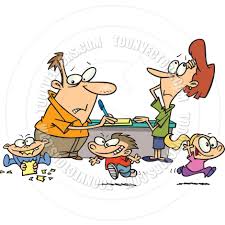 family chaos cartoon - Candee Fick