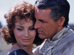 Sophia Loren and Cary Grant in The Pride and the Passion (1957).