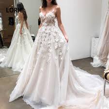 Top selected products and reviews. Lorie Beach Wedding Dress 2020 Elegant Lace Appliqued Chiffon Boho Bridal Gowns Princess Wedding Party Dresses Sweep Train Wedding Dresses Aliexpress