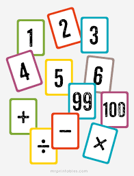 free printable math flash cards mr printables