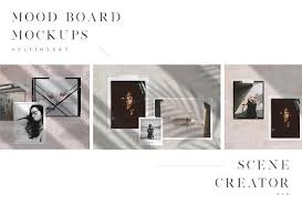 Mood Board Mockups Design Mockup Free Psd Mockup Template Mockup Psd