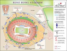 Rose Bowl Stadium Maps La Galaxy