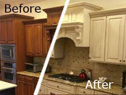 Besides the built up grey ick i pointed out on the photos it has all those white dry areas in the grain. How Kitchen Cabinets Are Refinished And Restored