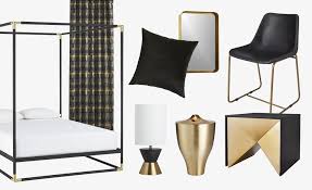 See more ideas about brass decor, decor, brass. Black And Brass Furniture And Home Decor Cb2 Blog