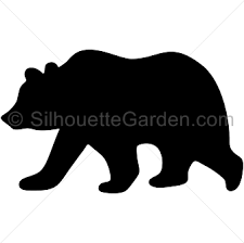 Grizzly Bear Silhouette Bear Silhouette Moose Silhouette Animal Silhouette