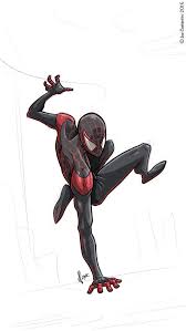 Just caught up on his series recently, so had the urge to draw him. Pin By Felix Agustin On Movimiento Y Poses Miles Morales Spiderman Ultimate Spiderman Spiderman Art