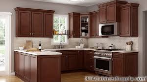 White cottage chef kitchen with gray cabinet. Cabinet Blog Chocolate Mahogany Cabinets Elegant And Timeless