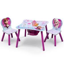 Disney S Frozen Table Chairs With Storage By Delta Children Kohls Kids Table And Chairs Toddler Table Toddler Table And Chairs