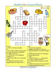 Printable Nutrition Crossword Puzzle Fiber Free Printable Crossword Puzzles Crossword Crossword Puzzle