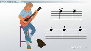 Meter is notated at the beginning of a composition with a time signature. Accents In Music Definition Types Video Lesson Transcript Study Com