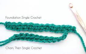 You often find it called the chainless foundation single single crochet or the single crochet foundation chain. Foundation Single Crochet Fsc Photo Tutorial Persia Lou