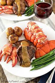 Not all surf and turf is steak and lobster, as proven by these recipes that feature the best of both land and sea. Surf And Turf A Family Feast