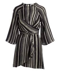 Black And White Kimono Dress Another Great Find On Zulily Black White Stripe Kimono Dress Women Zulilyfinds With Slim Pant With Images Kimono Dress Black White Stripes Womens Dresses