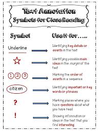 Freebie I Created This Poster Using The Benchmark Advance Symbols For Text Annotation Annotating Is R Benchmark Advance Writing Rubric Education And Literacy