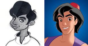 Il personaggio famoso (ma anche il. Il Prima E Il Dopo Dei Personaggi Disney Cosi Sono Nati I Disegni Dei Film Di Animazione
