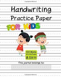 How to create a border around a page in word 2013. Handwriting Practice Paper Writing Papers For Abc Kids With Blank Dotted Sheets For Preschool And Kindergarten Students 8 5x11 100 Dotted Lined Pages Glossy Cover Vol 10 By Amazon Ae
