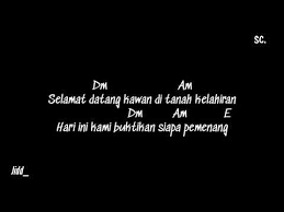 Anjal Gerot Kemenangan Tawuran Lirik Chord Ukulele Kamibangkit Youtube
