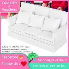 Then you can design around that loveseat with accent chairs. Spielzeug Dolls House Black Futon Sofa Bed Miniature Bedroom Living Room Furniture Triadecont Com Br