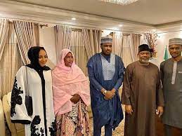 Yusuf buhari meet zahra when e dey study for united kingdom. Groom To Be Yusuf Buhari Makes Rare Appearance As He Visits Bauchi State Governor
