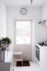 Ikea Bekvam Step Stool Kitchen Unpainted Clock White Walls Natural Light Home Interior House Interior
