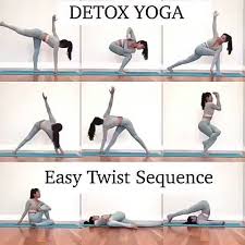 Detox Yoga Yoga Easy Yoga Workouts Restorative Yoga Poses Twist Yoga