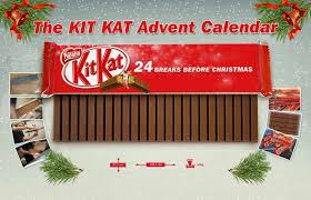 Kit Kat Kit Kat Advent Calendar Christmas Advertising Christmas Advent Calendar Calendar