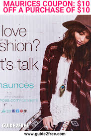 Maurices Coupon 10 Off A Purchase Of 10 Maurices Coupons Online Gift Certificates Maurices