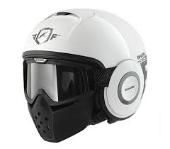 But like most things radical, the chances are that you'll fall into one camp or the other — you'll either love. Shark Raw Trinity White Helmet Champion Helmets Motorcycle Gear
