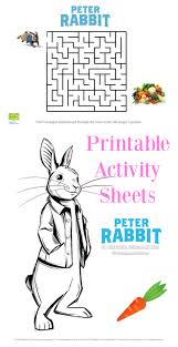 Check spelling or type a new query. Peter Rabbit Printable Activity Sheets Jinxy Kids