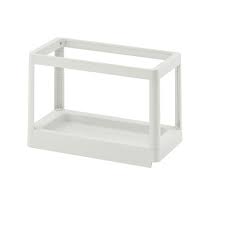 Hallbar Utdragbar Ram For Avfallssortering Ljusgra Ikea Ikea Spoelbak Schoonmaakmiddelen