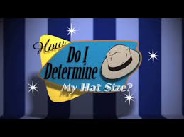 This is the traditional way that you can use at home to find your hat size, but it's much easier to use the head measuring device because it already has the. How To Determine Your Hat Size Village Hats Uk Youtube