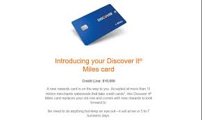 We also have discover student cards and a discover business card. Discover Sends Out E Mail Informing Some Customers That Their Discover It Will Become A Discover It Miles Without Request Doctor Of Credit