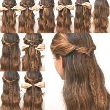 45 직장이나 학교에서 2 분 안에 아름답고 빠르며 쉬운 헤어 스타일 haar styling frisuren schnelle frisuren
