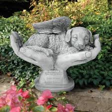 Design Toscano 12 5 In H In God S Hands Dog Memorial Statue Ky69912 The Home Depot In 2021 Dog Memorial Dog Statue Memorial Statues