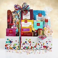 The unique carve and exquisite bowknot box give a luxury and fabulous touch to. Best Birthday Gift Baskets Online Send 50th Birthday Gift Baskets