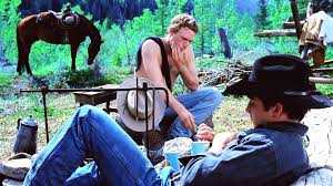 Brokeback mountain lives up to its expectations by being a highly homoerotic love story between two cowboys working as ranch hands for a winter and the spiral that follows. Ennis Jack Kiss Me Brokeback Mountain Video Dailymotion