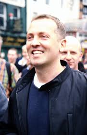 Context: Close up of Eoin Collins