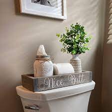 Powder Room Sign Bathroom Wall Decor Bathroom Decor Etsy Bathroom Decor Restroom Decor Farmhouse Table Centerpieces