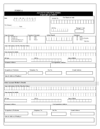 Fill up payment slip form (orange form) with details: Account Open Form A Individual And Joint Pdf Peoples Bank