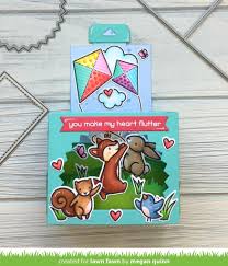 Make the most of a heat wave—and stay cool—with these indoor activities, fun things to do at home, crafts, and more. Lawn Fawn Craft Die Shadow Box Card Rainbow Add On Lf1974